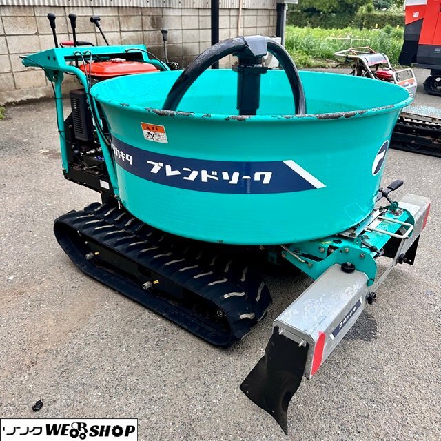 千葉 タカキタ ブレンドソーワ BS-630SW K 自走 肥料 散布機 8.5馬力 クローラ 堆肥 混合 カクハン 化成 粒状 中古品 ■ 2624050161_画像1