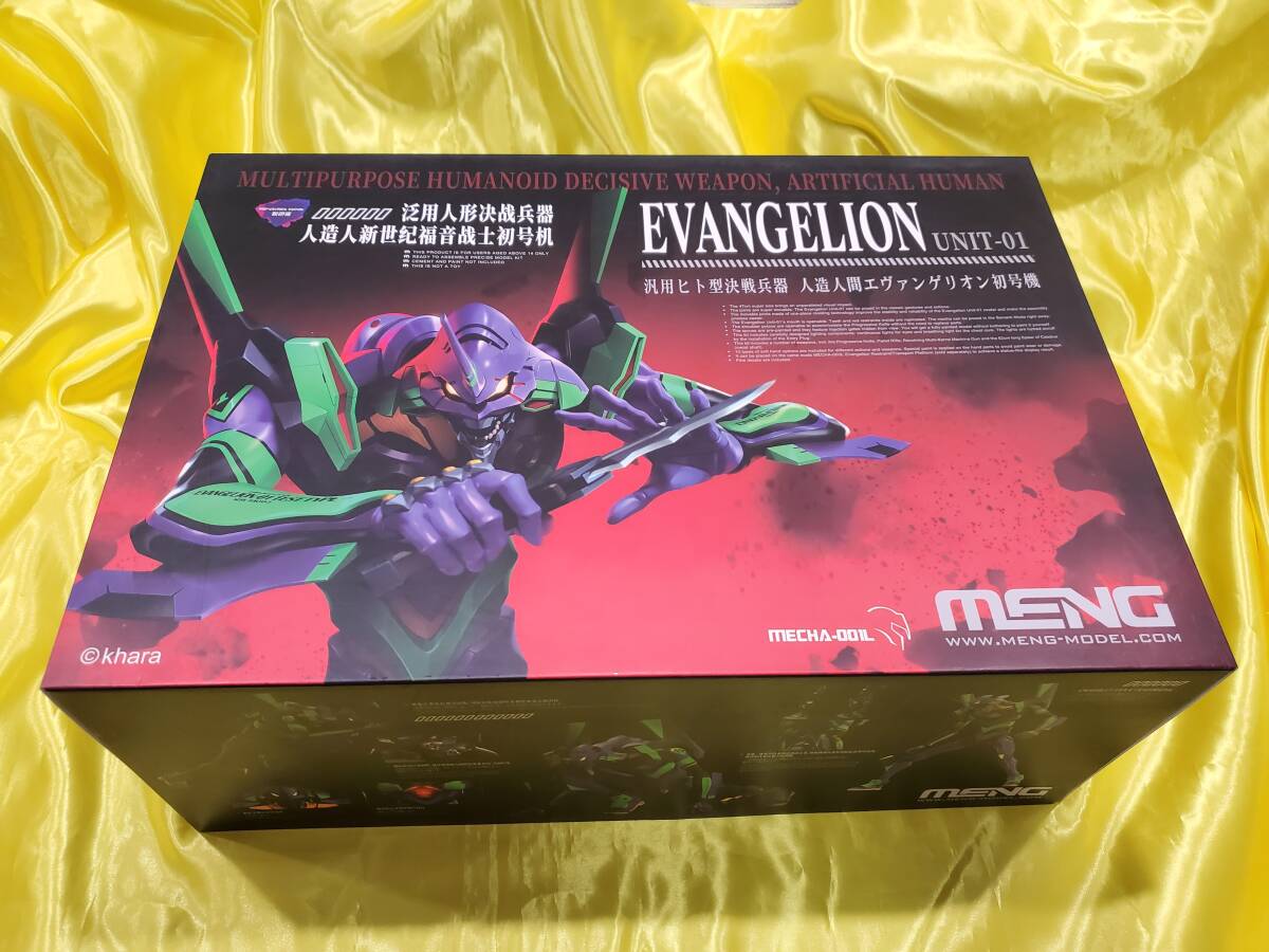  not yet collection goods plastic model MENG MODEL(mon model ) person structure human Evangelion Unit-01 ( pre color VERSION ) total length approximately 47cm * explanatory note reference 
