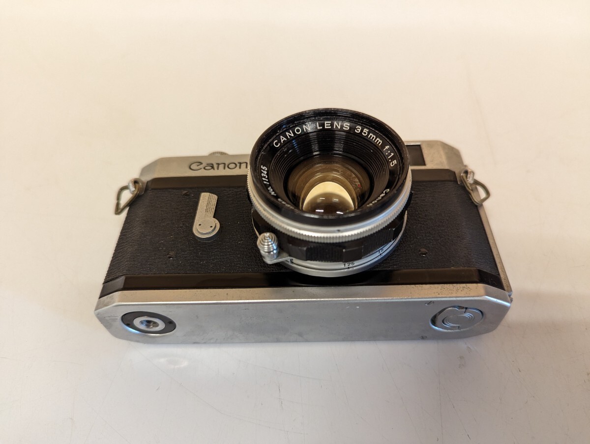 Canon P camera CANON LENS 35mm 1:1.5 film camera range finder 