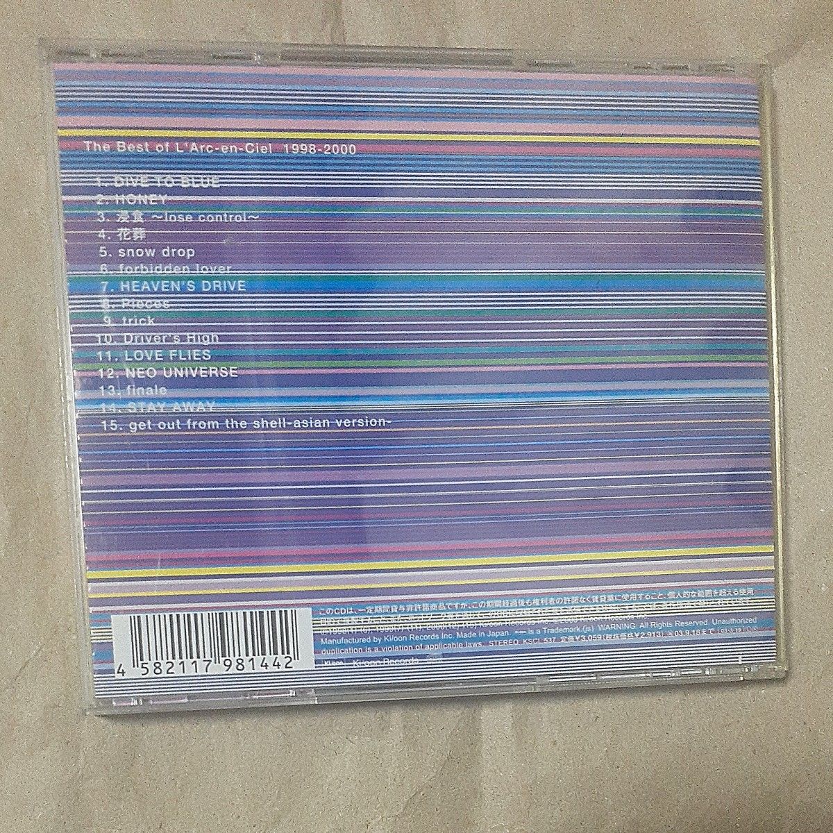 The Best of L'Arc～en～Ciel  セット CD