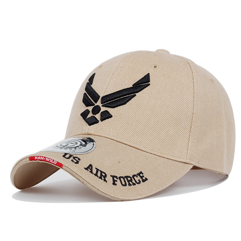 送料無料 ベースボール ゴルフキャップ 帽子 米空軍 メンズ 野球帽 タクティカル キャップ ネイビーブルー Aaa236_画像6