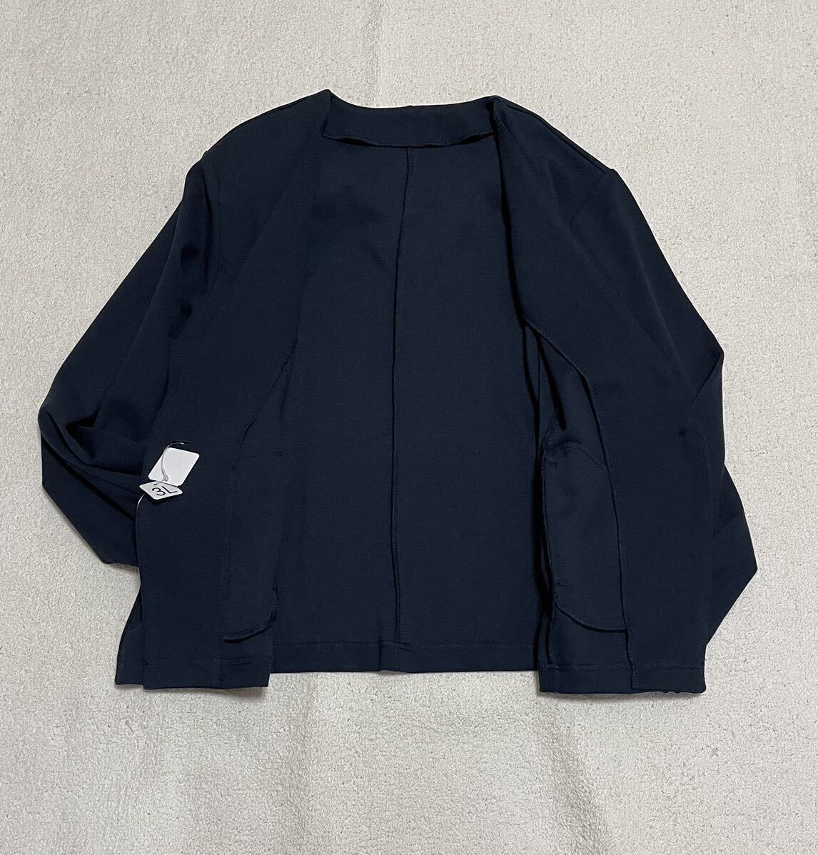 * new goods 3L* stretch jacket * large size * navy blue *