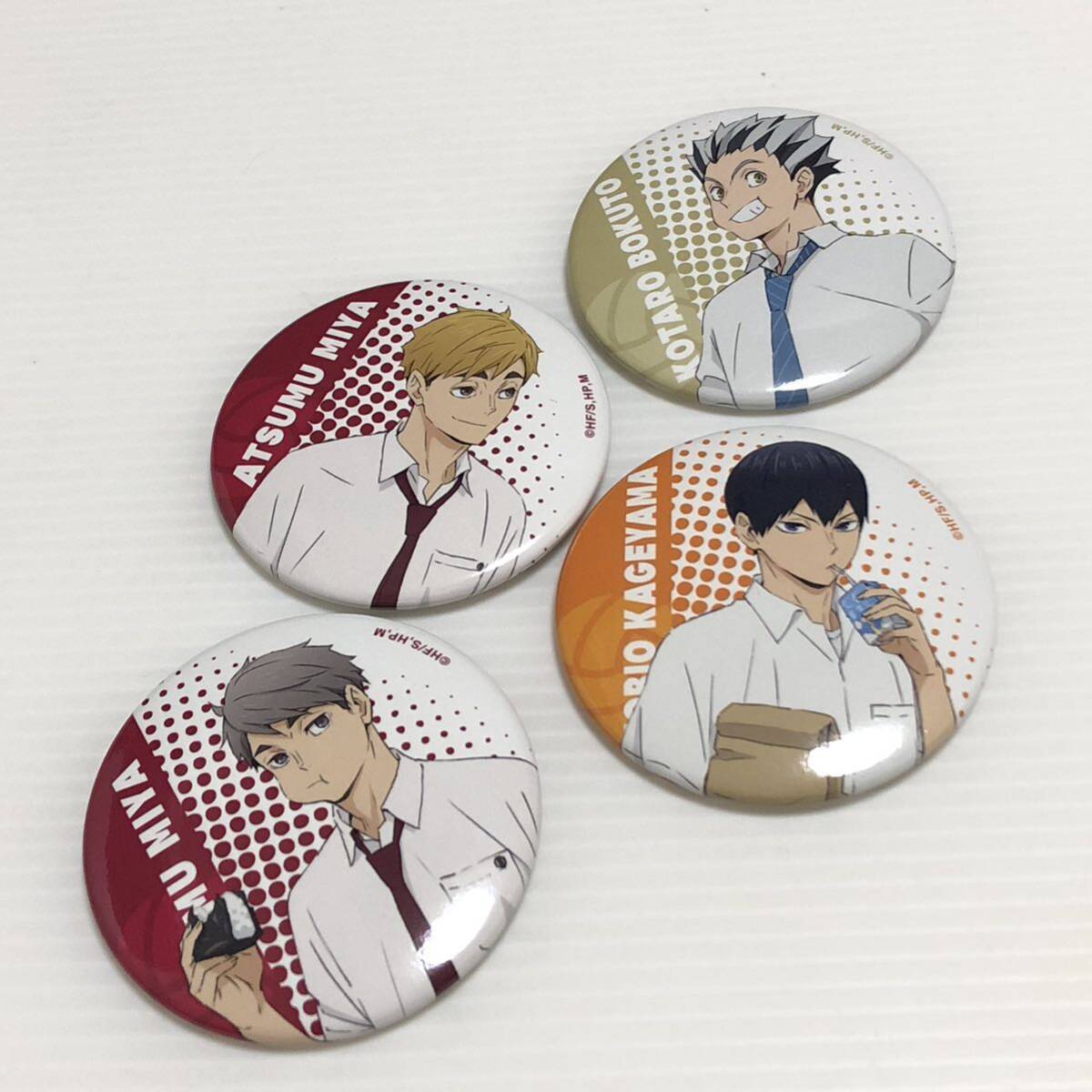 m270-1019-15 Haikyu!! can badge set sale tent gram Cara badge collection etc. heaven .. tree . light Taro . river . red . capital . other 