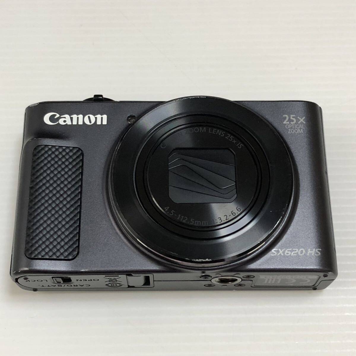 m276-0135-11 Canon キヤノン コンパクトデジタルカメラ PowerShot SX620 HS ブラック _画像2