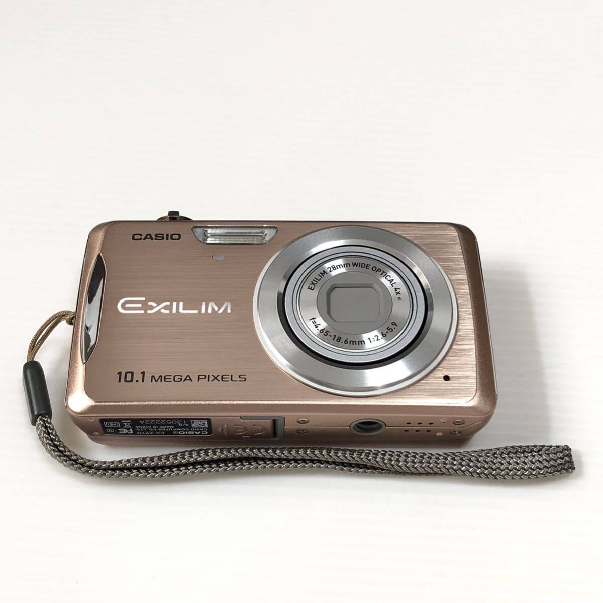 m278-1058-11 CASIO カシオ デジタルカメラ EXILIM エクシリム EX-Z270PK ピンク_画像2