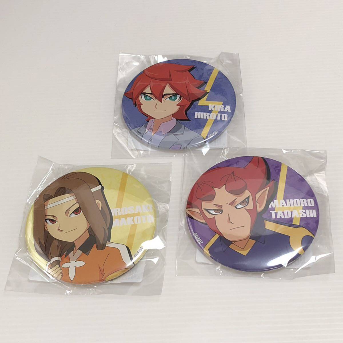 m279-0046-15 15 anniversary commemoration Inazuma eleven GO online lot lot discount .75mm can badge . many .. south . Amemiya god . other 