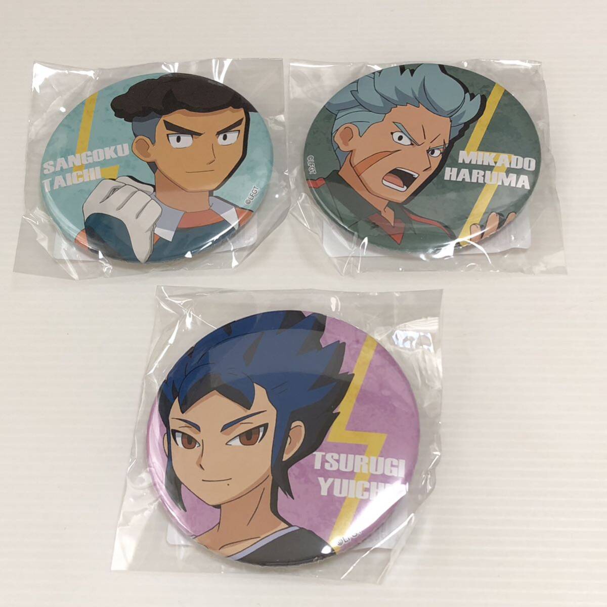 m279-0046-15 15 anniversary commemoration Inazuma eleven GO online lot lot discount .75mm can badge . many .. south . Amemiya god . other 