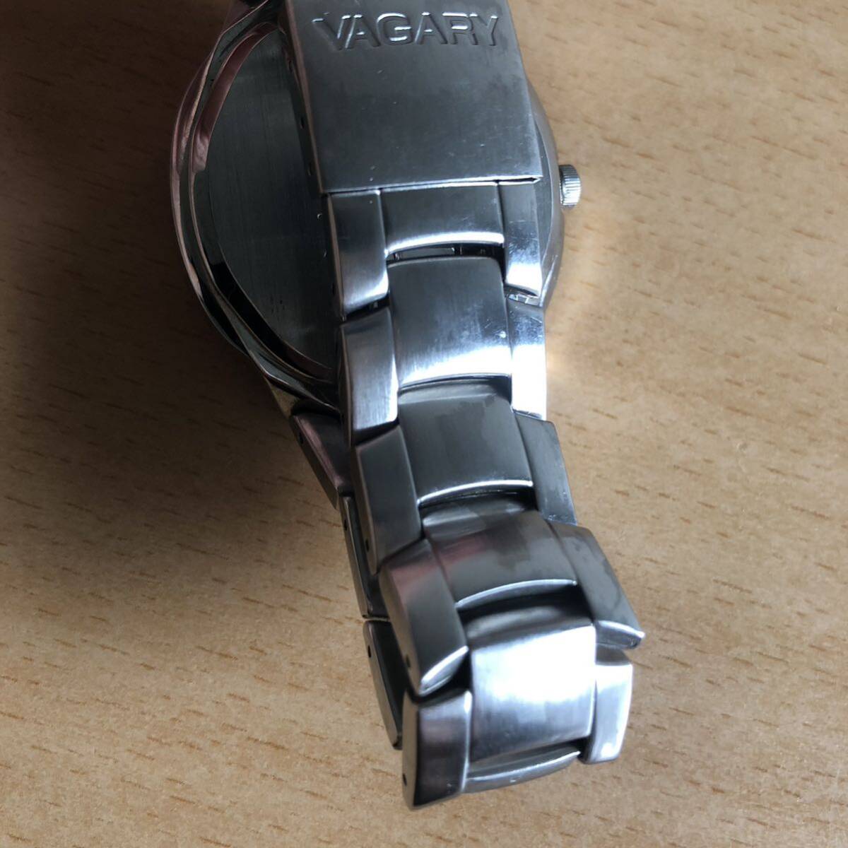 312-0310 CITIZEN シチズン VAGARY メンズ腕時計　金属ベルト　クオーツ　2F10-S017521 電池切れ　動作未確認_画像7