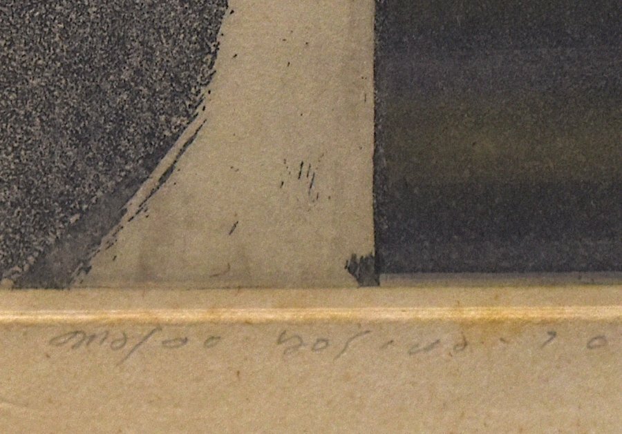 [ warehouse A3617b] copperplate engraving Yoshida regular male 29/30