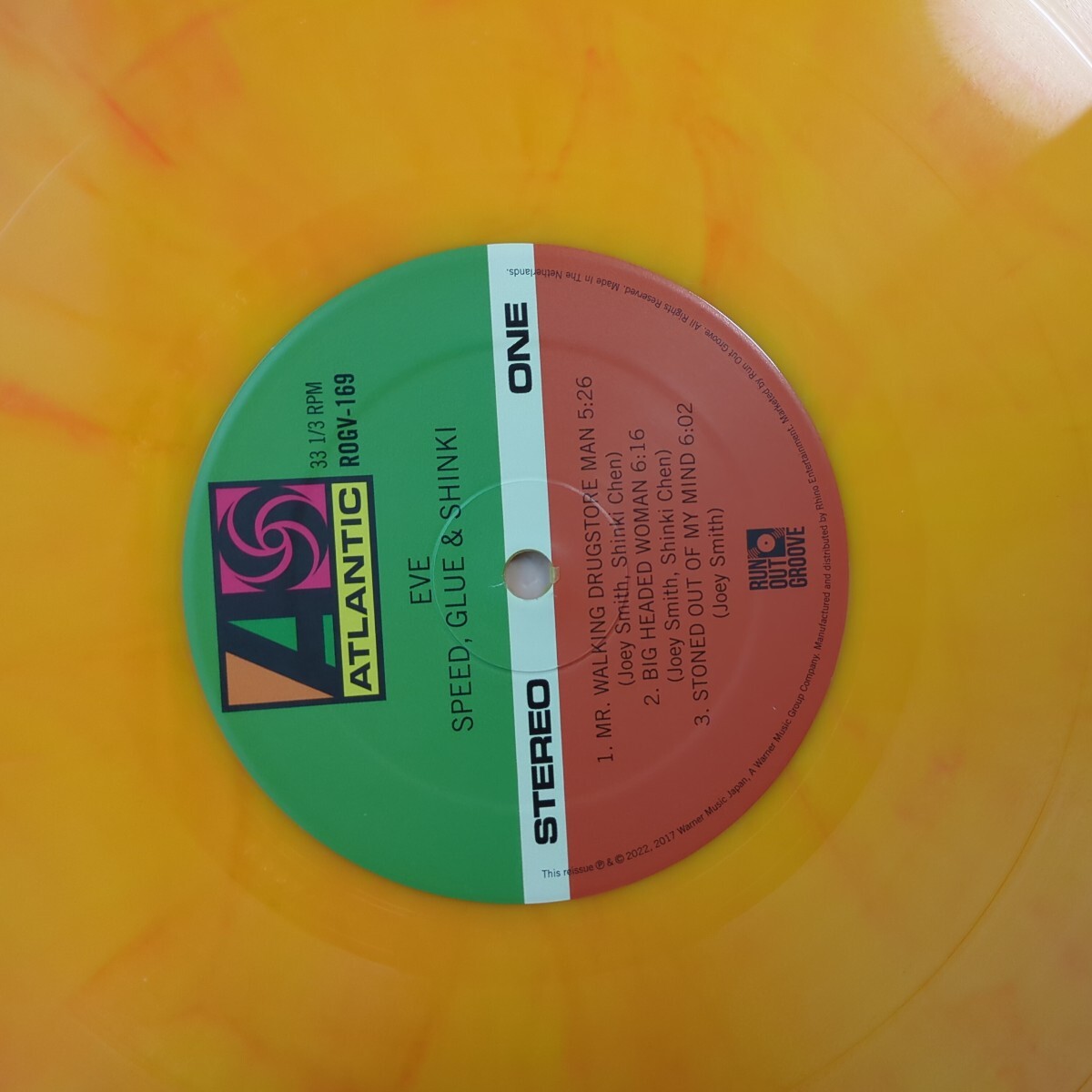 RSD Speed, Glue & Shinki スピード・グルー＆シンキ Eve 前夜 analog record レコード LP アナログ vinyl_画像3