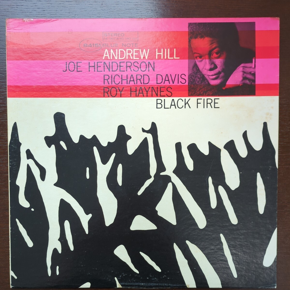 US van gelder RVG a ANDREW HILL BLACK FIRE joe henderson richard davis record レコード LP アナログ vinyl bluenote ブルーノート_画像1