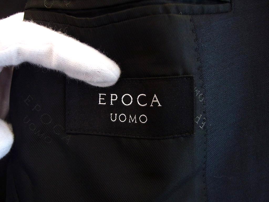 エポカ ウォモ EPOCA UOMO シングル　テーラードスーツ　濃紺 メンズ ・48/48 濃紺 kz4808212391_画像5