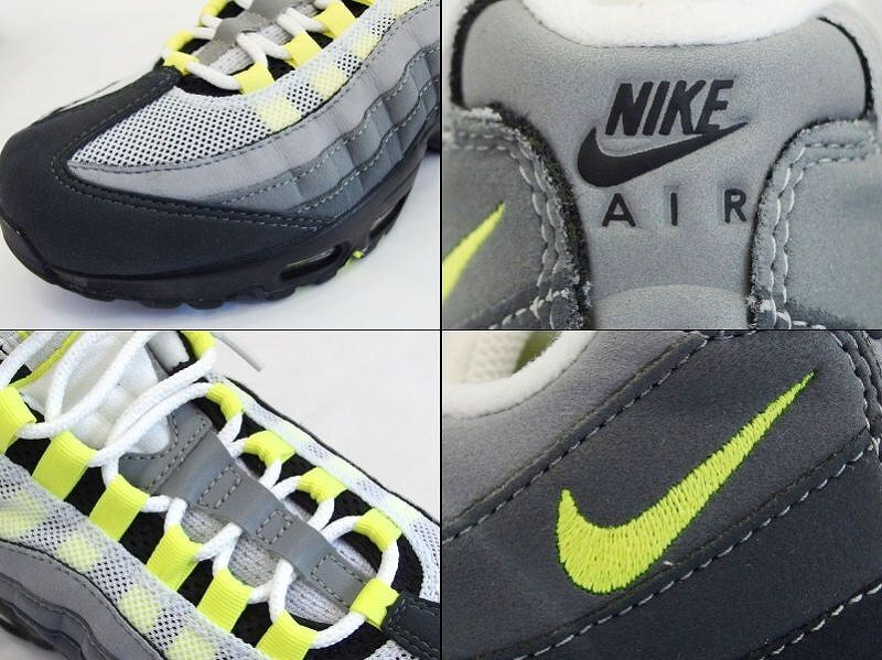 未使用品！ナイキ AIR MAX95 OG "Neon Yellow" (2020) メンズ ・25.5 CT1689-100 kz4810212822_画像5