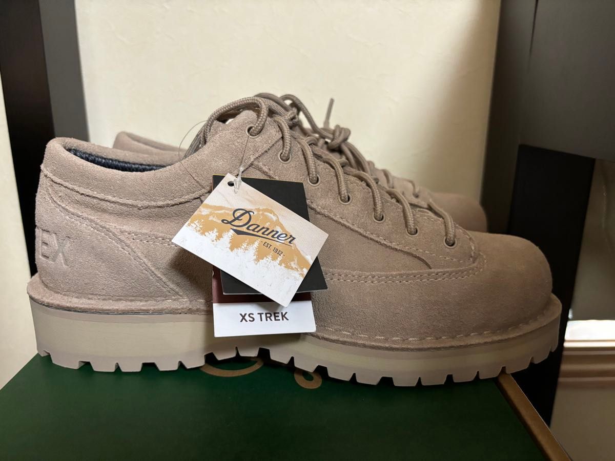 未使用 DANNER FIELD LOW B&Y BEIGE US7 ダナー フィールド ロー BEAUTY&YOUTH  別注