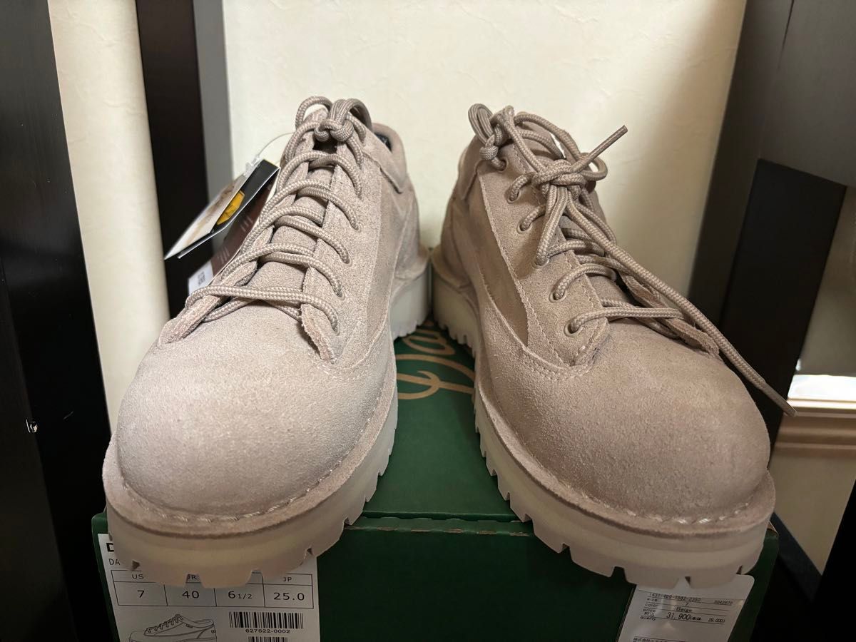 未使用 DANNER FIELD LOW B&Y BEIGE US7 ダナー フィールド ロー BEAUTY&YOUTH  別注