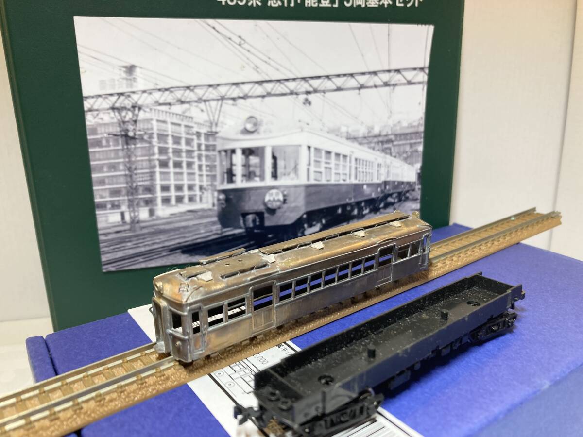 マスターピース　初代特急南海こうや号 　金属キット組立品　細部加工、動力付_画像7