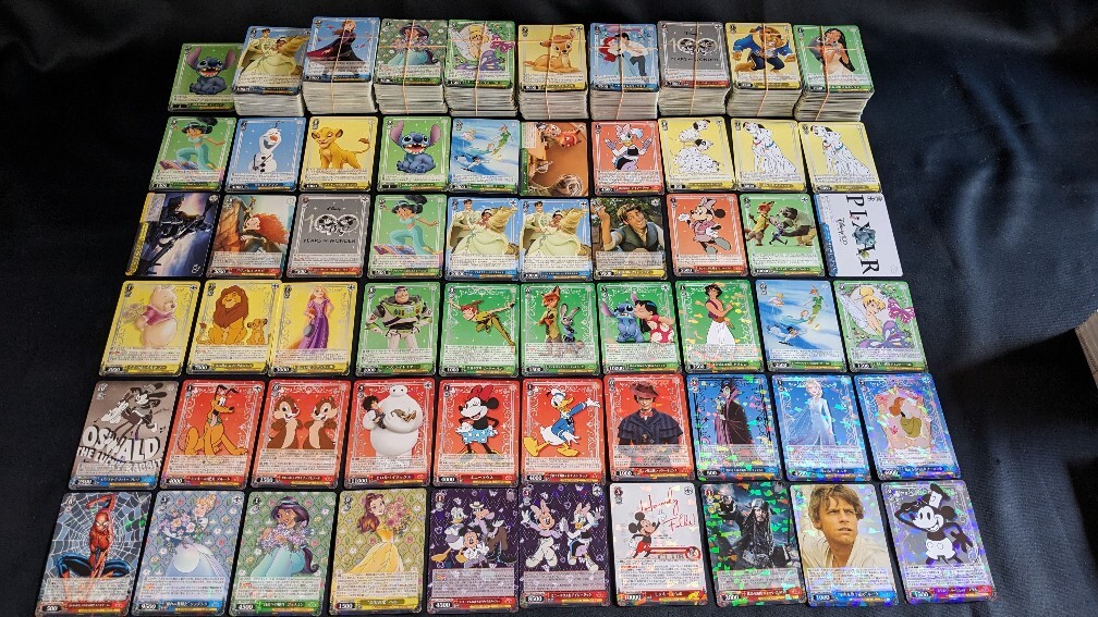 ヴァイスシュヴァルツ Disney ディズニー ノーマル カード 大量 セットの画像1