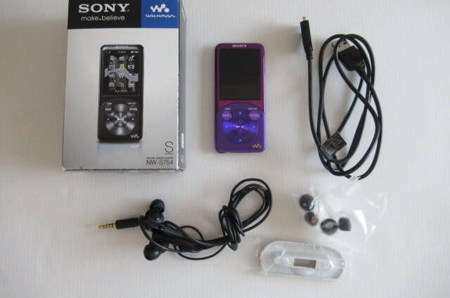 *SONY WALKMAN Sony Walkman *S-SERIES NW-S754