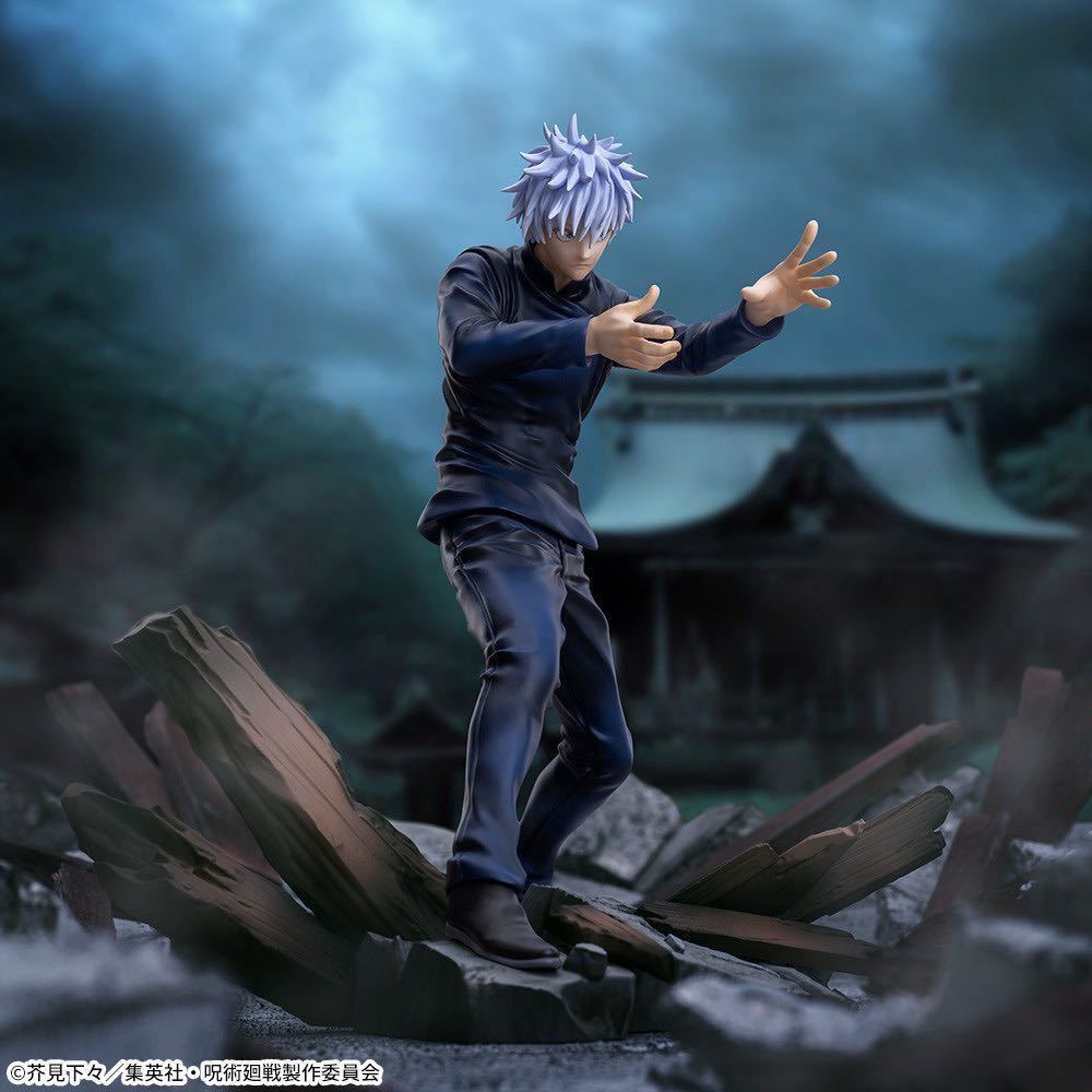 未開封◇呪術廻戦 五条悟 フィギュア Jujutsu Kaisen Satoru Gojo Luminasta Figure Cursed Technique Lapse Max Energy Output Blue Ver_画像3