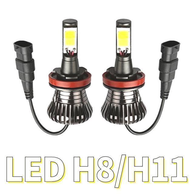 フォグランプ ヘッドライト 切り替え式 H8 H9 H11 H16 LED 2色