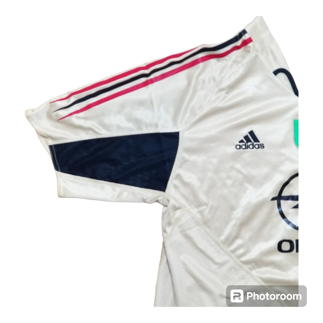 アディダス　adidas　イタリアセリエA　ACミラン　04/05シーズンサードレプリカユニフォームシャツ　メンズ　古着_画像3