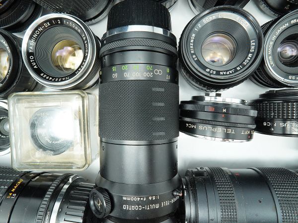 ★MFレンズなど★KONICA/KOMURA/YASHICA/OLYMPUS/PETRI/SUN/OSAWA/ 等 計:50点まとめ【ジャンク品】30049の画像6