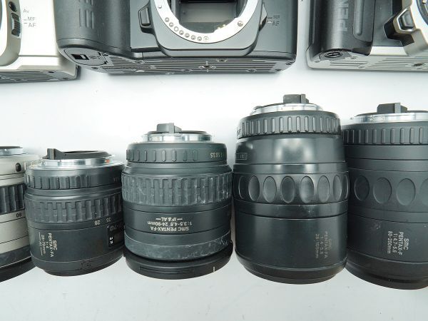 ★ペンタックス AF一眼&純正レンズなど★SF7/Z-70p/Z-5/MZ-60/Z-10/MZ-10/PENTAX-FA/ 等 計:32点まとめ【ジャンク品】30013の画像9