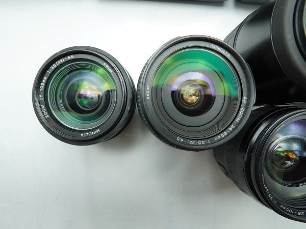 ★ミノルタ AF一眼&純正レンズなど★α-7/7000/507si/7700i/303si/VECTIS S-1/AF ZOOM/ 等 計:30点まとめ【ジャンク品】30001_画像10