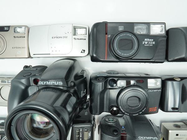 * film camera etc. *CHINON/FUJIFILM/MINOLTA/Canon/KYOCERA/Nikon/OLYMPUS/ etc. total :36 point summarize [ junk ]29995