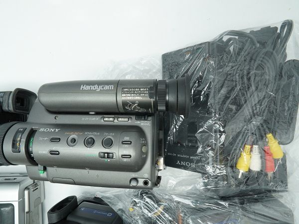 ★ビデオカメラなど★HITACHI/SHARP/Victor/Canon/SONY/ 等 計:12点まとめ【ジャンク品】30041_画像8