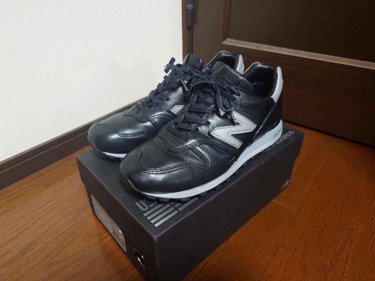 NEW BALANCE ニューバランス MADE IN USA HORWEEN LEATHER ホーウィンレザースニーカー M1300BOK US9.5 27cm_画像1