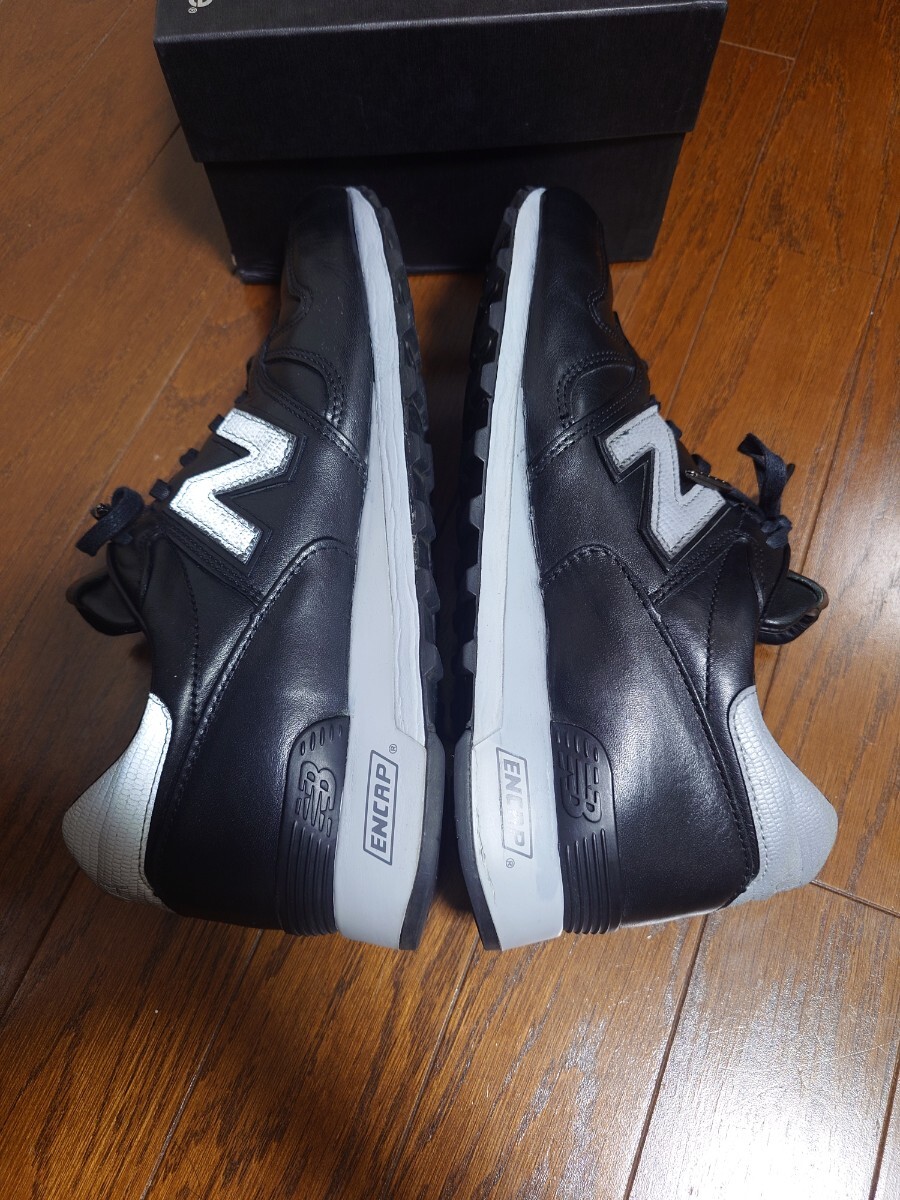 NEW BALANCE ニューバランス MADE IN USA HORWEEN LEATHER ホーウィンレザースニーカー M1300BOK US9.5 27cm_画像4