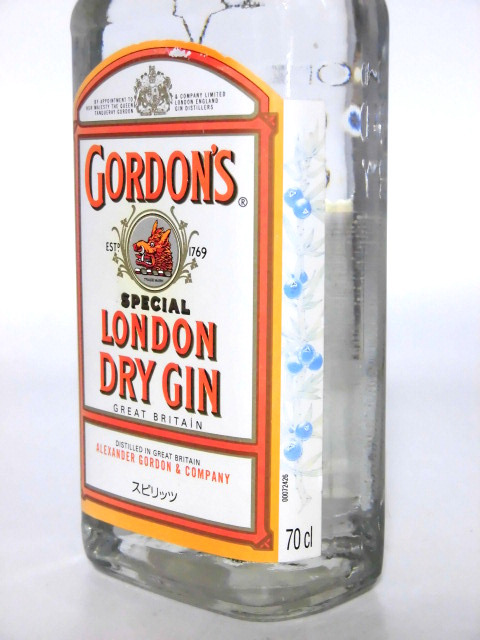 【L2】 90年代 ゴードン ドライジン ジャーディン正規品【Gordon's London Dry Gin】_画像5