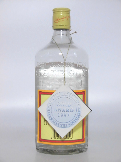 【L2】 90年代 ゴードン ドライジン ジャーディン正規品【Gordon's London Dry Gin】_画像2