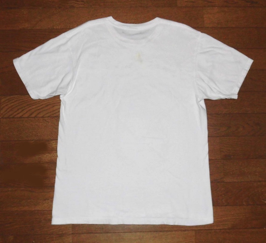 reversal MILANO リバーサル ミラノ Tシャツ 半袖 WHT 大寸 L USED 古着/レスリング柔術ムエタイK-1総合格闘技プライドMMAライジン_画像2