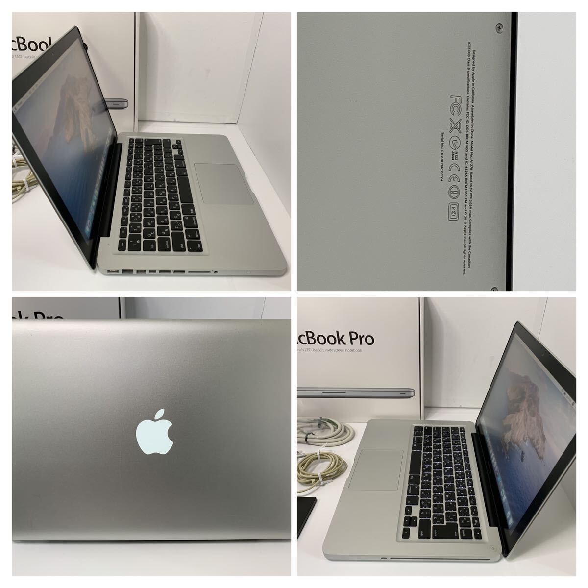 Apple MacBookPRO double OS Windows11 PRO catalina SSD512/16 13-inch Office Web camera wifi bluetooth