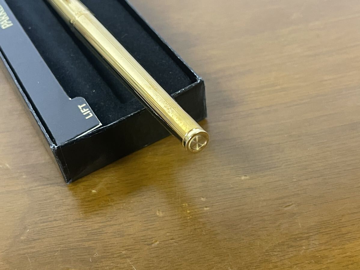 PARKER パーカー180 万年筆 筆記用具 ゴールド の画像9