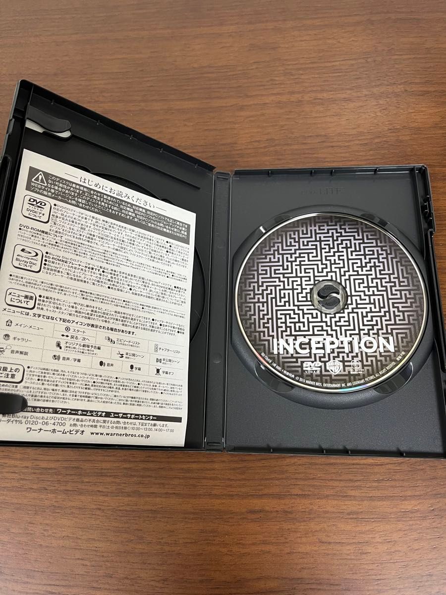 インセプション　Inception クリストファー・ノーラン　レオナルド・ディカプリオ　DVD