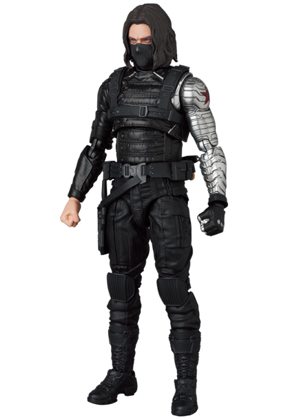 新品 MEDICOM TOY MAFEX No.203 WINTER SOLDIER マフェックス MARVEL メディコムトイ Captain America The Winter Soldier Buckyの画像4