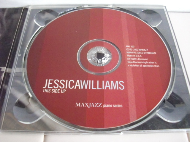 JESSICA WILLIAMS 〇● THIS SIDE UP CD ●〇 ジェシカ・ウィリアムス 帯付き ジャズ JAZZ CD_画像4
