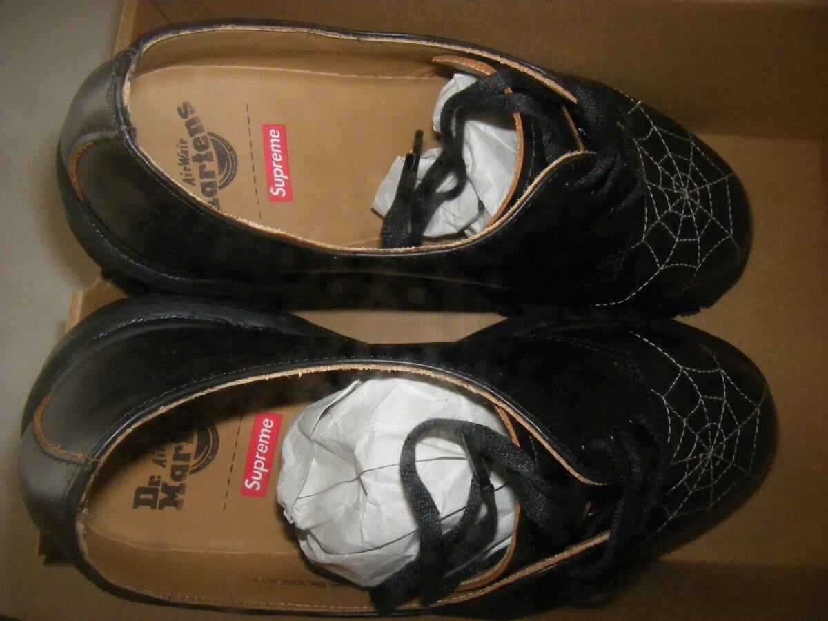 Supreme 22SS Supreme/Dr.Martens Spiderweb 3-eye shoe US10 28cm_画像5