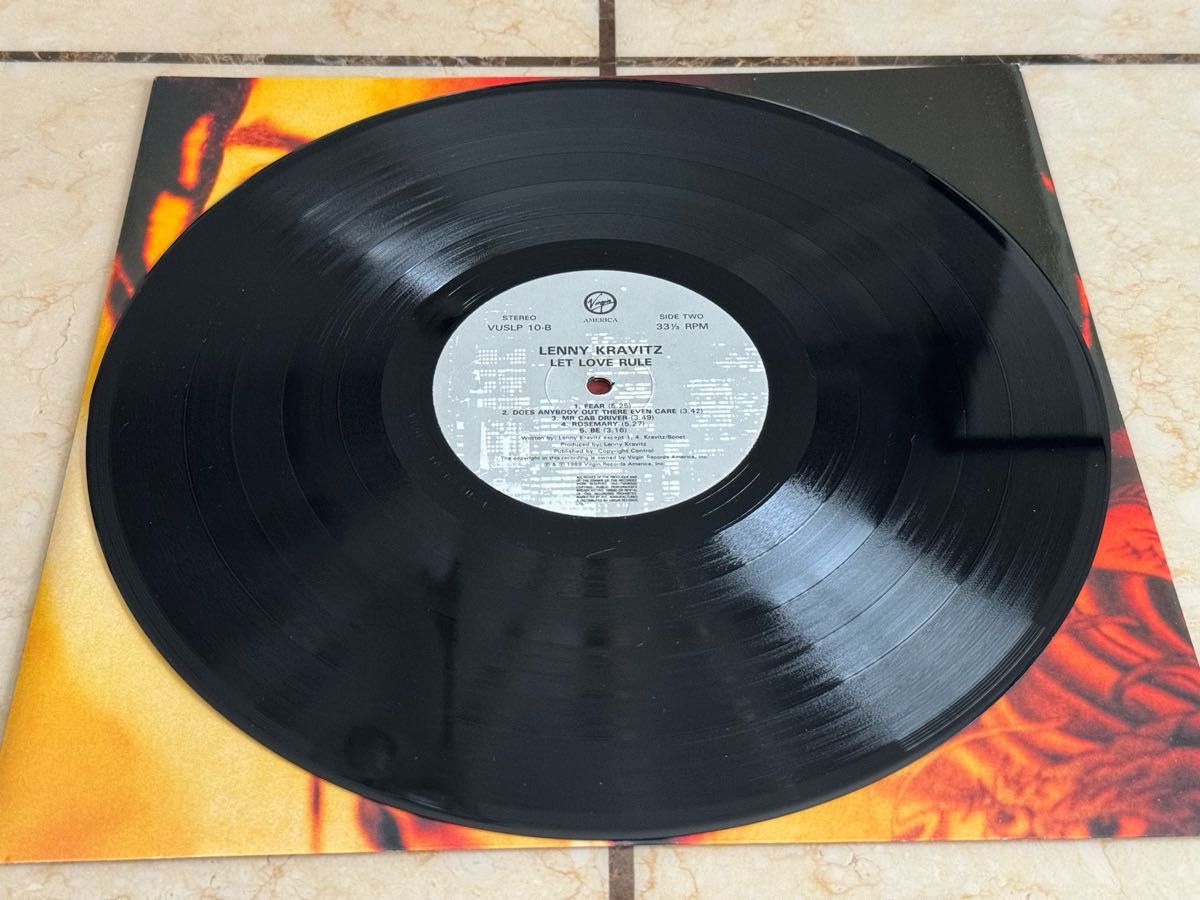◆希少Lenny Kravitz / レニークラヴィッツLET LOVE RULEレコード/名盤