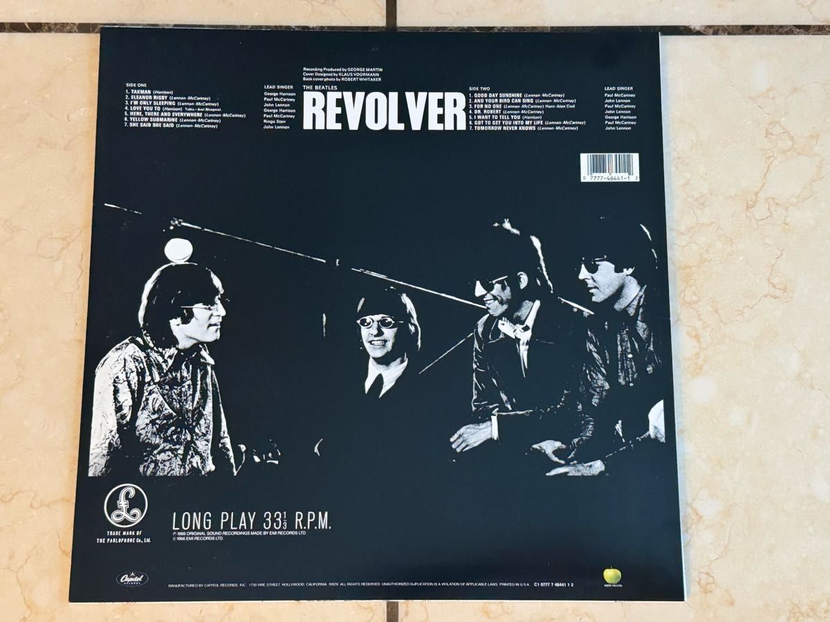 ◆THE BEATLES/ザビートルズ/REVOLVERリボルバーLPレコード