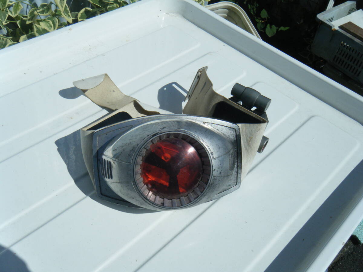 当時物　 仮面ライダー　スカイライダー　変身ベルト　1979年　電池裏ブタ無し　レア物　動作未確認　現状品_画像1