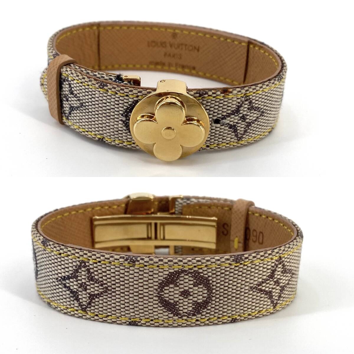 【１円スタート】ブレスレット　バングル　ルイヴィトン　Louis Vuitton　SN0090　アクセサリー　ファッション　5C-007_画像2