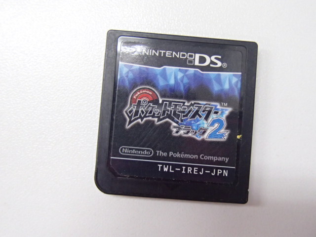 #60773【中古】ニンテンドーDS ポケットモンスター ブラック2　ポケモン　ソフトのみ DS DSソフト_画像1