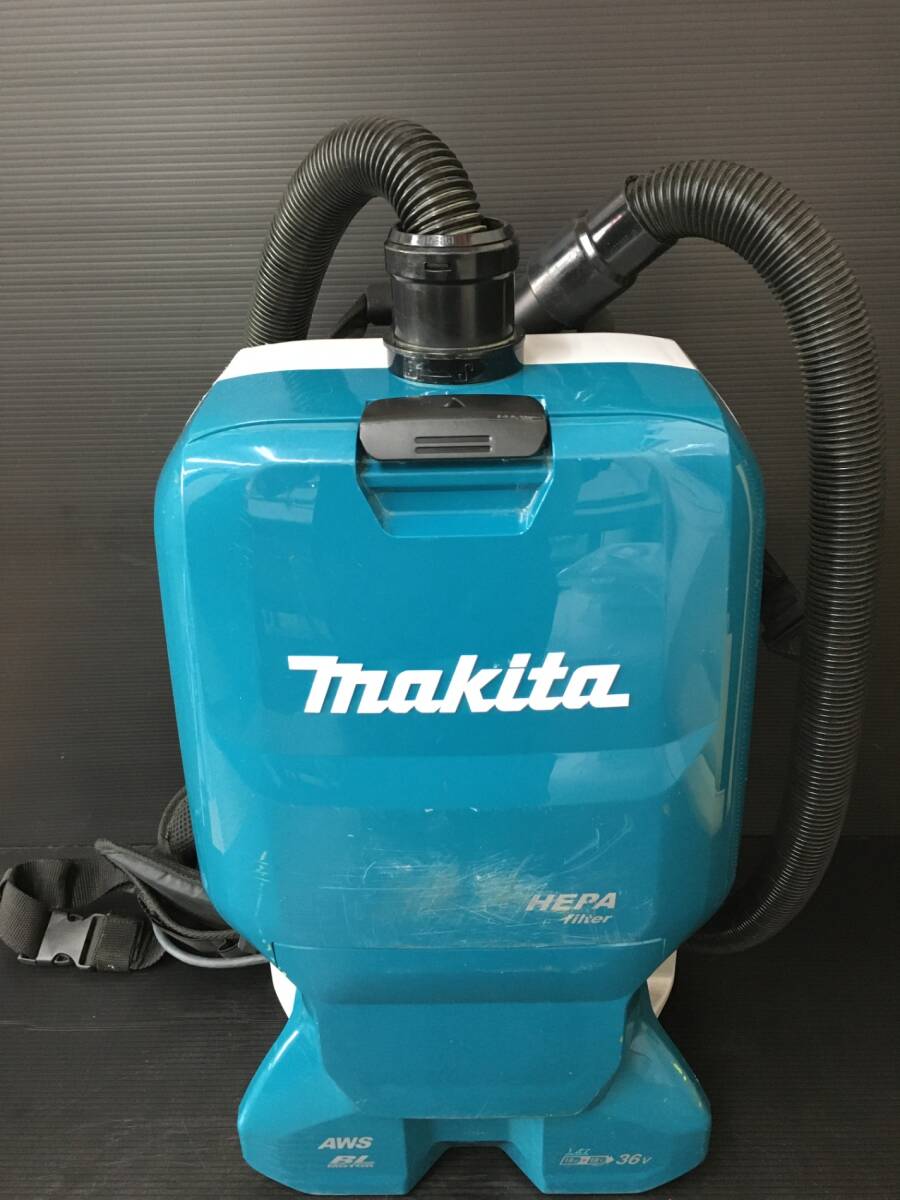 【中古品】★マキタ 36V(18V+18V) 充電式背負集じん機 (バッテリー、充電器別売) VC665DZ　T5206　ITPLCRBNP35F_画像2