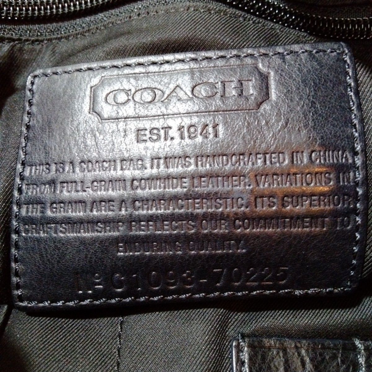 COACH　コーチ　バッグ　メンズ　レディース　ブランド　ショルダーバッグ　クロ レザー ブラック 黒 肩掛け