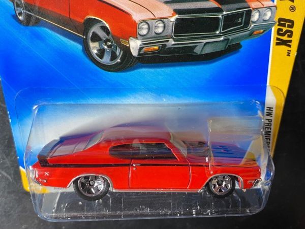 ホットウィール HOTWHEELS 70 BUICK GSX ビュイック 赤 HW PREMIERE 09_画像3