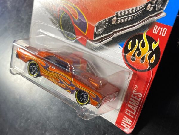 ホットウィール HOTWHEELS 68 DODGE DART ダッジ ダート オレンジ HW FLAMES_画像2